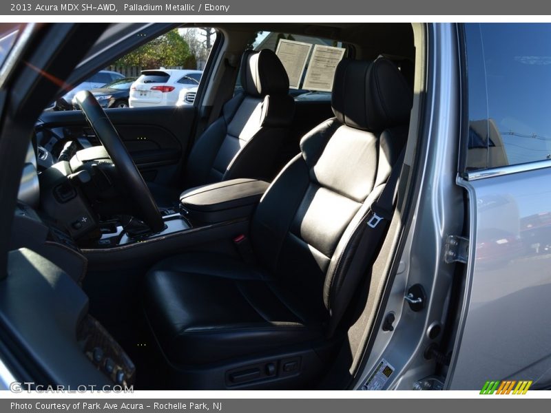 Palladium Metallic / Ebony 2013 Acura MDX SH-AWD