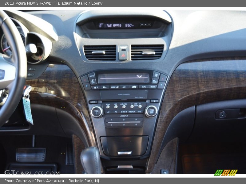 Palladium Metallic / Ebony 2013 Acura MDX SH-AWD
