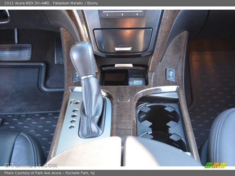 Palladium Metallic / Ebony 2013 Acura MDX SH-AWD
