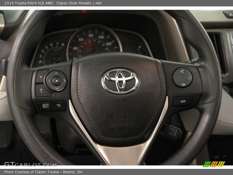 Classic Silver Metallic / Ash 2014 Toyota RAV4 XLE AWD