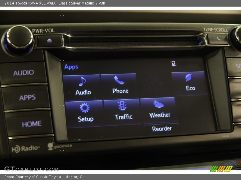 Classic Silver Metallic / Ash 2014 Toyota RAV4 XLE AWD
