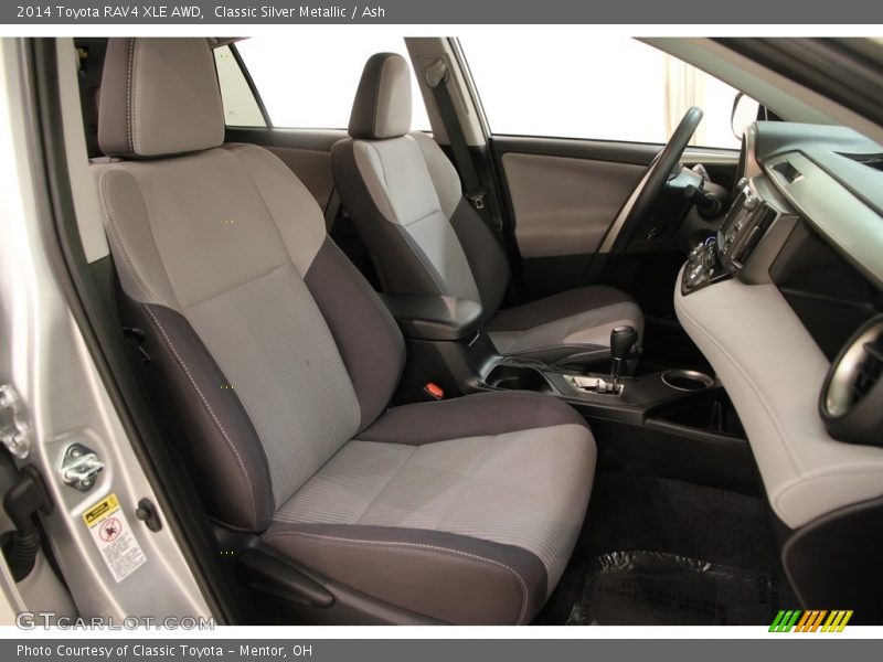 Classic Silver Metallic / Ash 2014 Toyota RAV4 XLE AWD