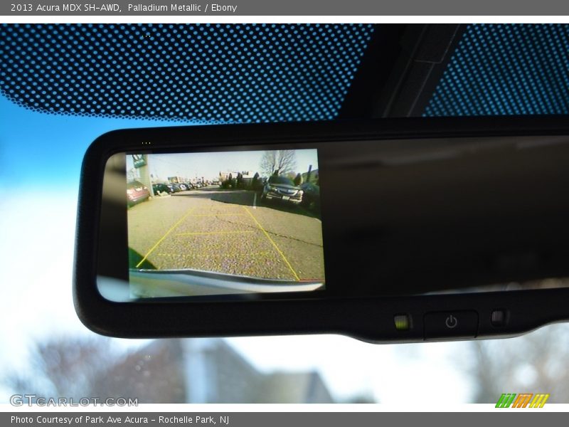 Palladium Metallic / Ebony 2013 Acura MDX SH-AWD