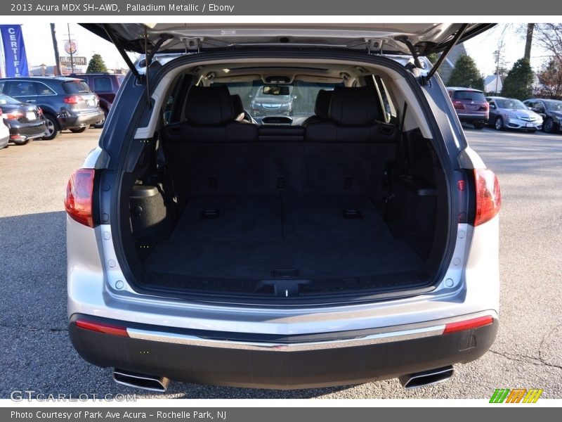 Palladium Metallic / Ebony 2013 Acura MDX SH-AWD