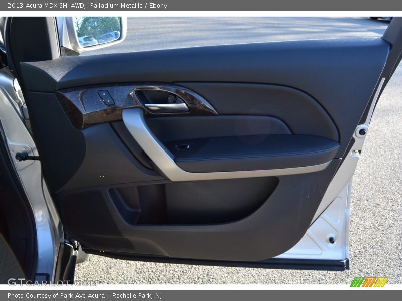 Palladium Metallic / Ebony 2013 Acura MDX SH-AWD