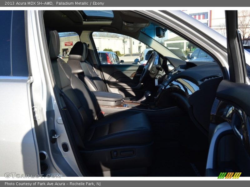 Palladium Metallic / Ebony 2013 Acura MDX SH-AWD