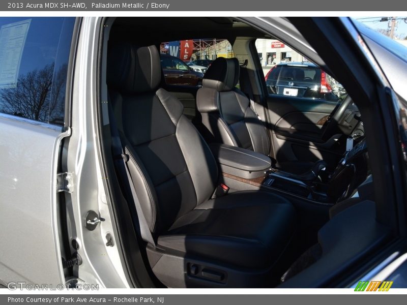 Palladium Metallic / Ebony 2013 Acura MDX SH-AWD