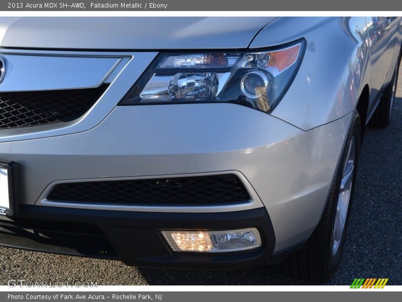 Palladium Metallic / Ebony 2013 Acura MDX SH-AWD