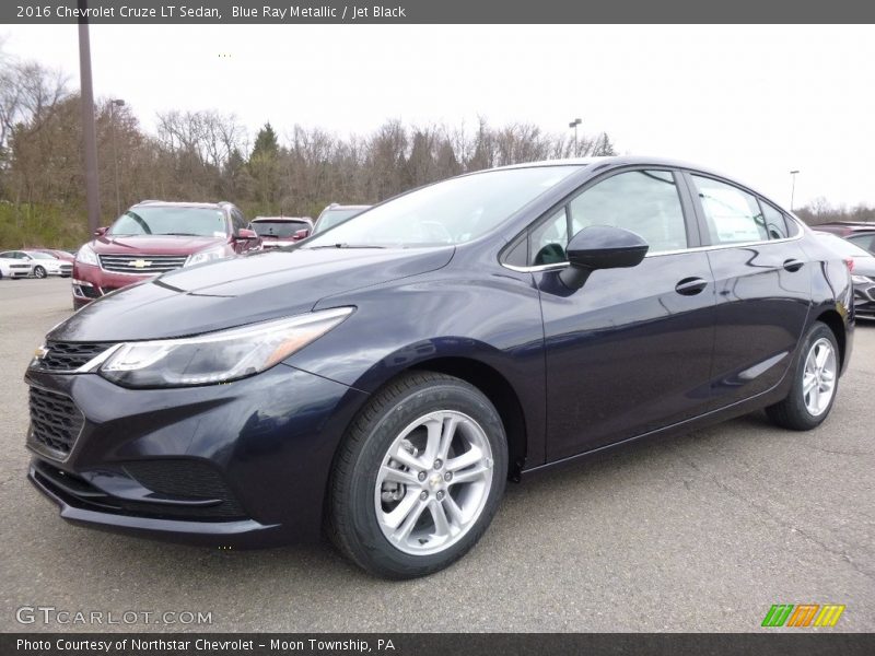 Blue Ray Metallic / Jet Black 2016 Chevrolet Cruze LT Sedan