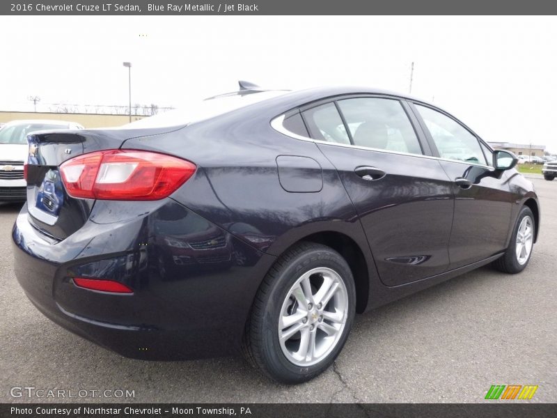 Blue Ray Metallic / Jet Black 2016 Chevrolet Cruze LT Sedan