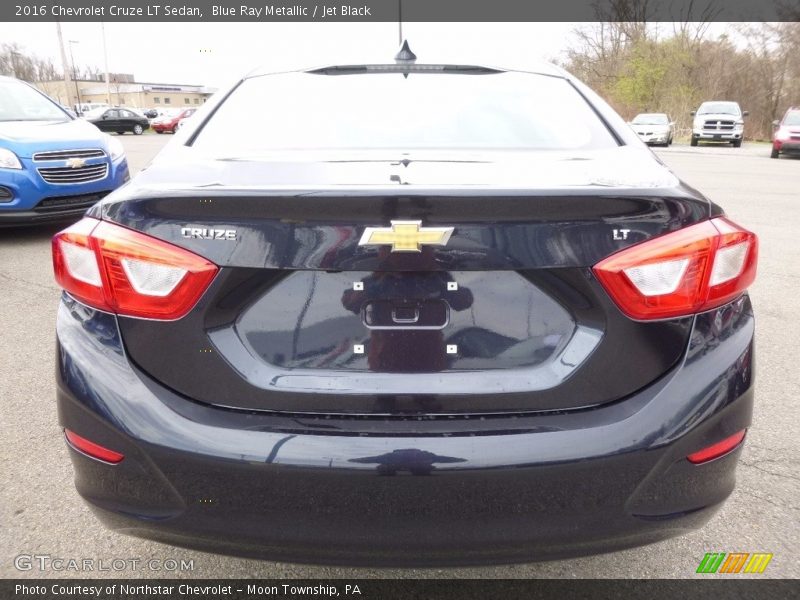 Blue Ray Metallic / Jet Black 2016 Chevrolet Cruze LT Sedan