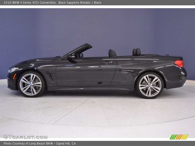  2016 4 Series 435i Convertible Black Sapphire Metallic