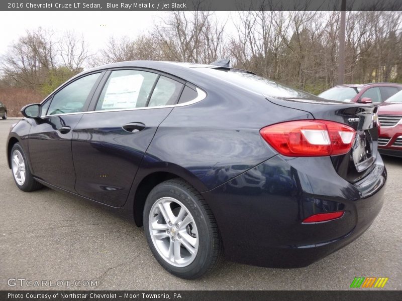 Blue Ray Metallic / Jet Black 2016 Chevrolet Cruze LT Sedan