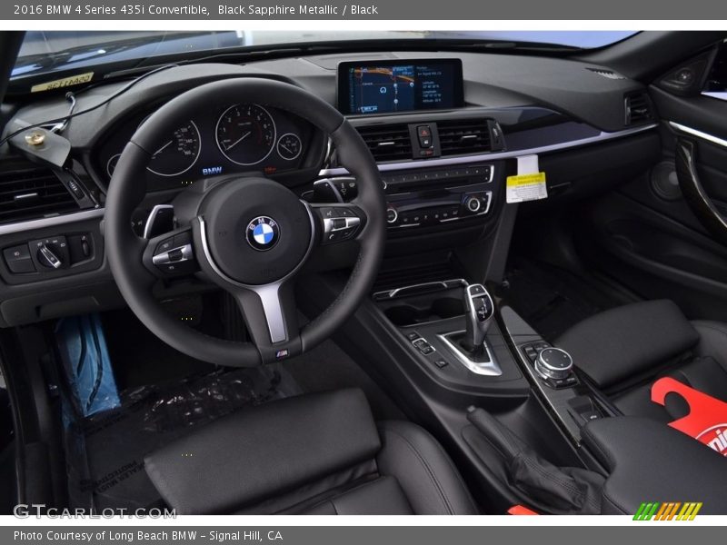 Black Sapphire Metallic / Black 2016 BMW 4 Series 435i Convertible