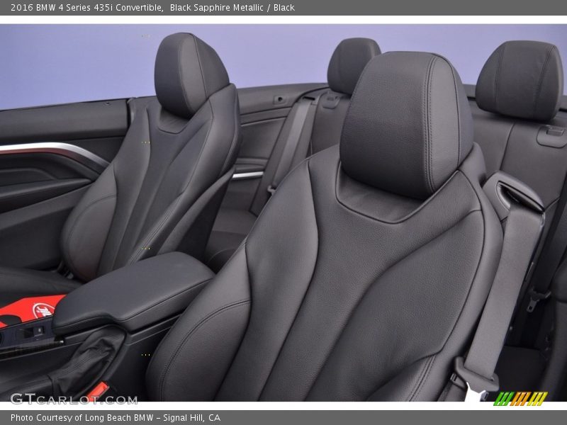 Black Sapphire Metallic / Black 2016 BMW 4 Series 435i Convertible