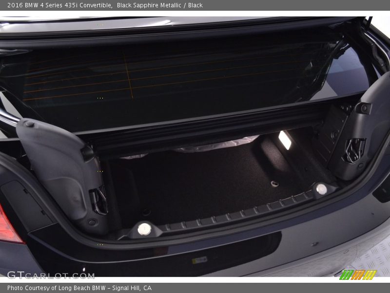 Black Sapphire Metallic / Black 2016 BMW 4 Series 435i Convertible