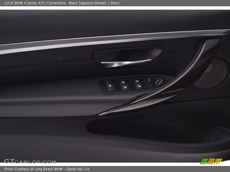 Black Sapphire Metallic / Black 2016 BMW 4 Series 435i Convertible