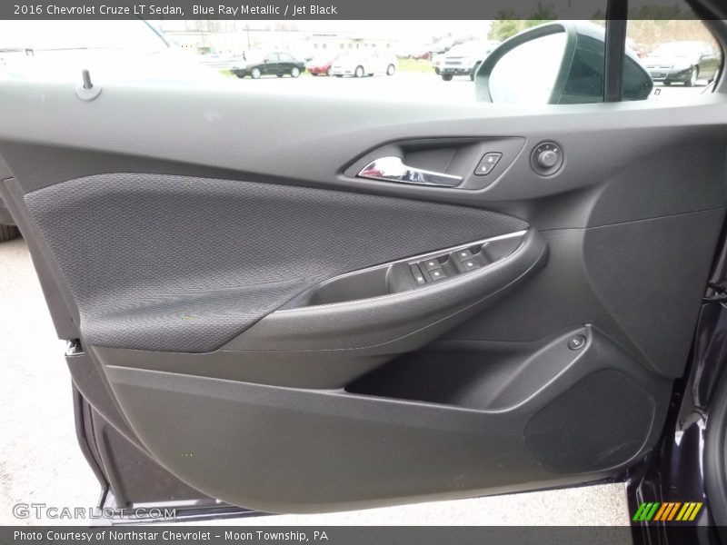 Blue Ray Metallic / Jet Black 2016 Chevrolet Cruze LT Sedan