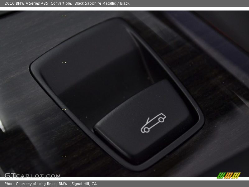 Black Sapphire Metallic / Black 2016 BMW 4 Series 435i Convertible