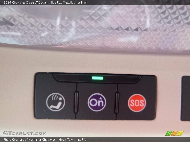 Blue Ray Metallic / Jet Black 2016 Chevrolet Cruze LT Sedan
