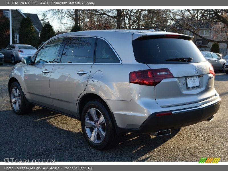 Palladium Metallic / Ebony 2013 Acura MDX SH-AWD