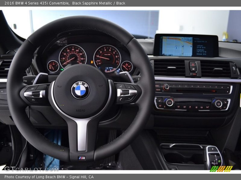 Black Sapphire Metallic / Black 2016 BMW 4 Series 435i Convertible