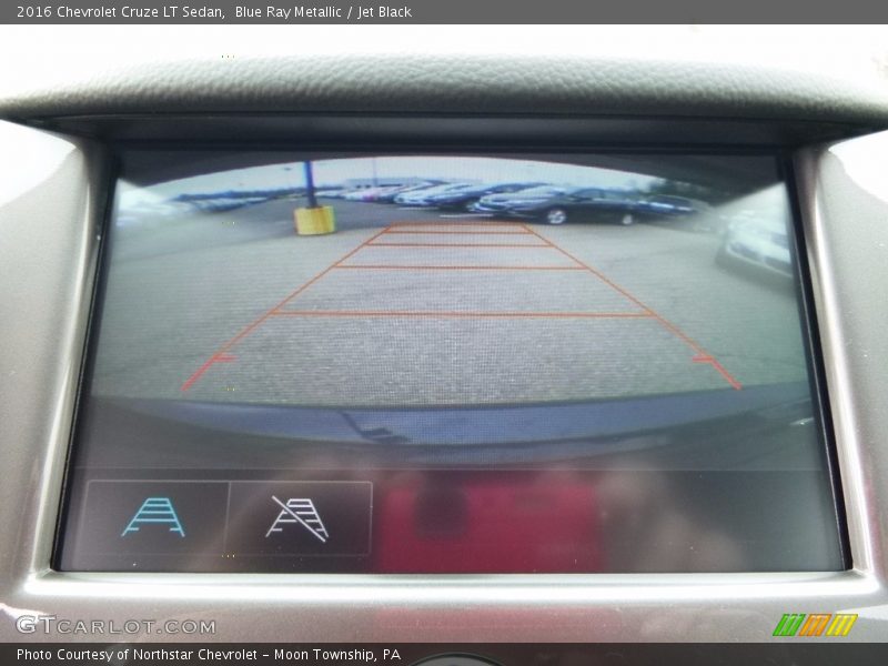 Blue Ray Metallic / Jet Black 2016 Chevrolet Cruze LT Sedan