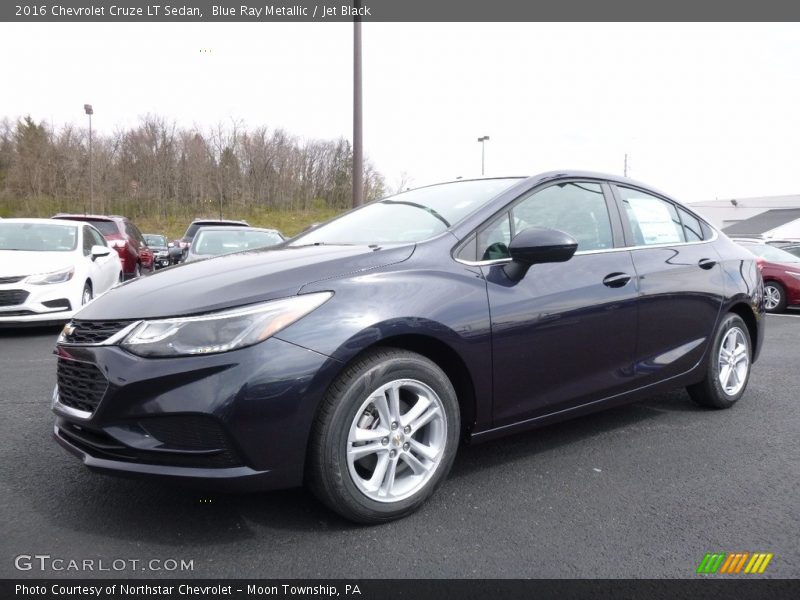 Blue Ray Metallic / Jet Black 2016 Chevrolet Cruze LT Sedan
