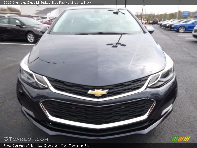 Blue Ray Metallic / Jet Black 2016 Chevrolet Cruze LT Sedan
