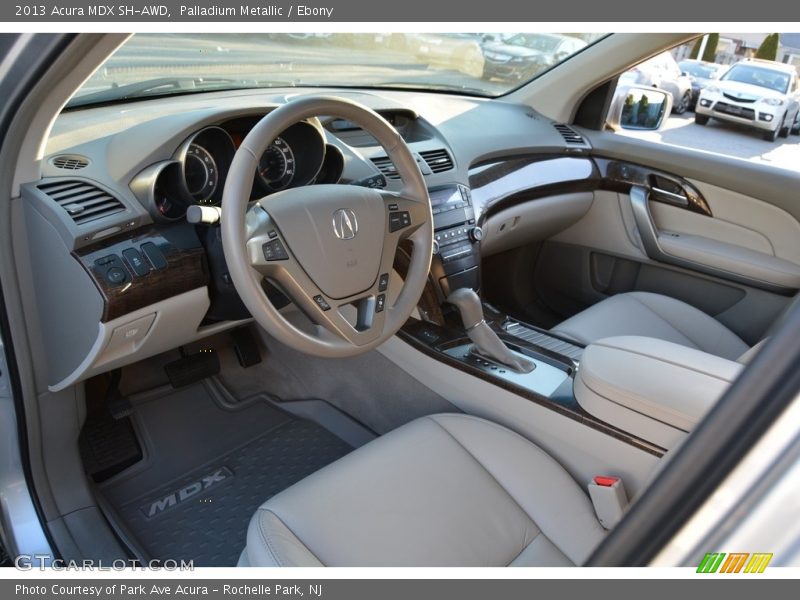 Palladium Metallic / Ebony 2013 Acura MDX SH-AWD