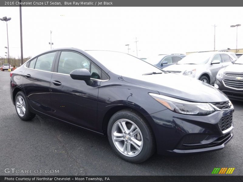 Blue Ray Metallic / Jet Black 2016 Chevrolet Cruze LT Sedan