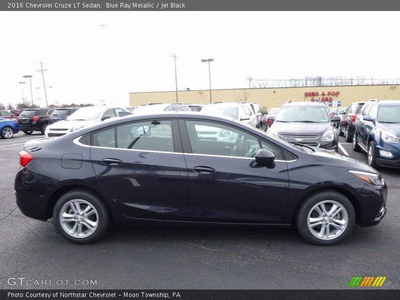 Blue Ray Metallic / Jet Black 2016 Chevrolet Cruze LT Sedan