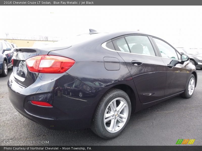 Blue Ray Metallic / Jet Black 2016 Chevrolet Cruze LT Sedan