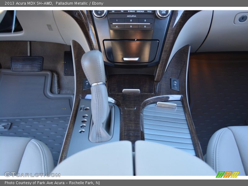 Palladium Metallic / Ebony 2013 Acura MDX SH-AWD