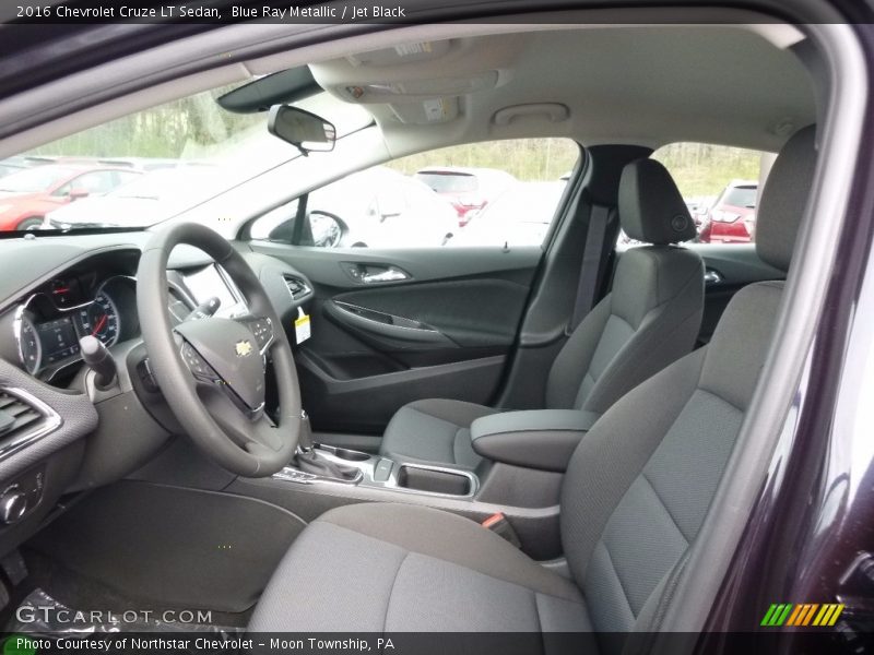 Blue Ray Metallic / Jet Black 2016 Chevrolet Cruze LT Sedan