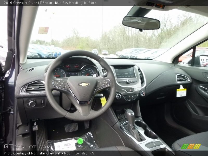 Blue Ray Metallic / Jet Black 2016 Chevrolet Cruze LT Sedan