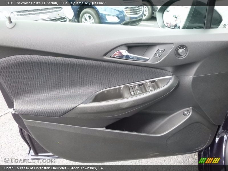 Blue Ray Metallic / Jet Black 2016 Chevrolet Cruze LT Sedan