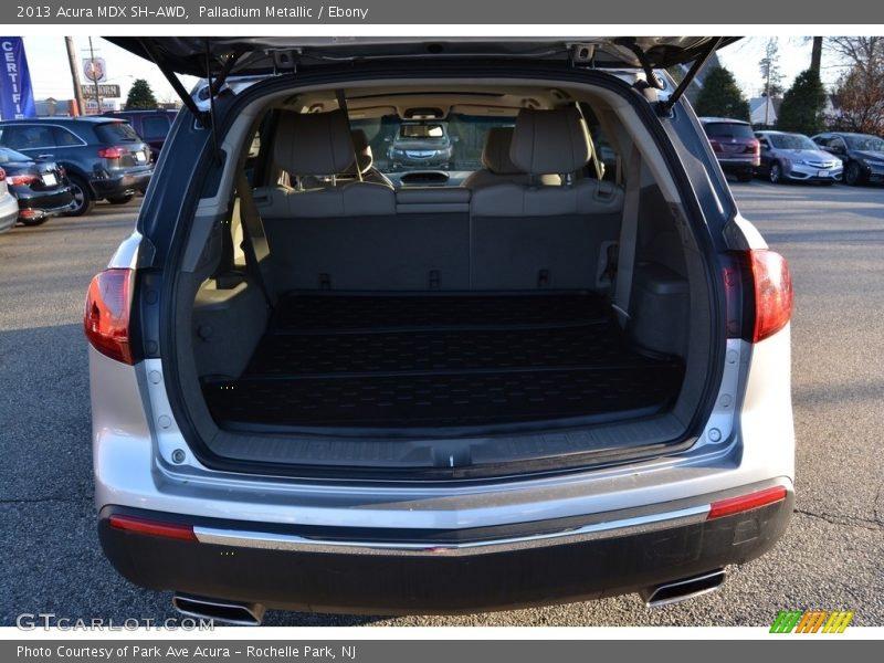 Palladium Metallic / Ebony 2013 Acura MDX SH-AWD