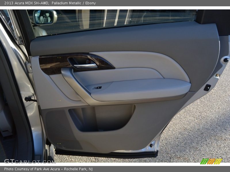 Palladium Metallic / Ebony 2013 Acura MDX SH-AWD