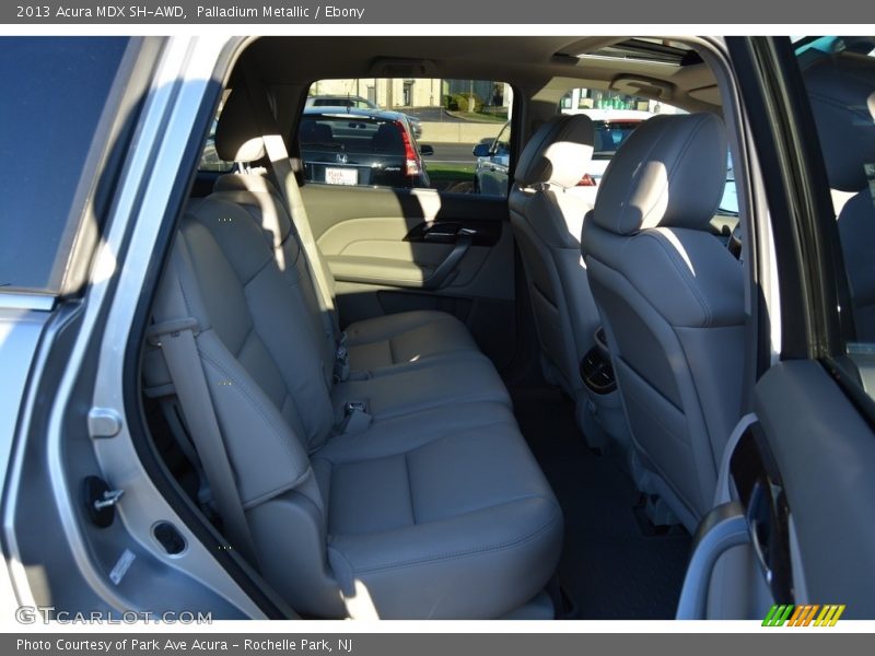 Palladium Metallic / Ebony 2013 Acura MDX SH-AWD