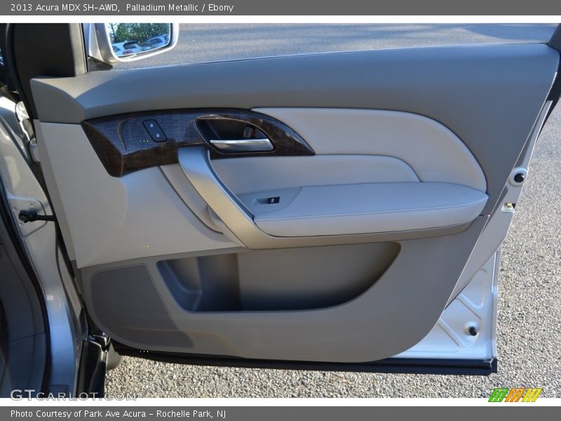 Palladium Metallic / Ebony 2013 Acura MDX SH-AWD