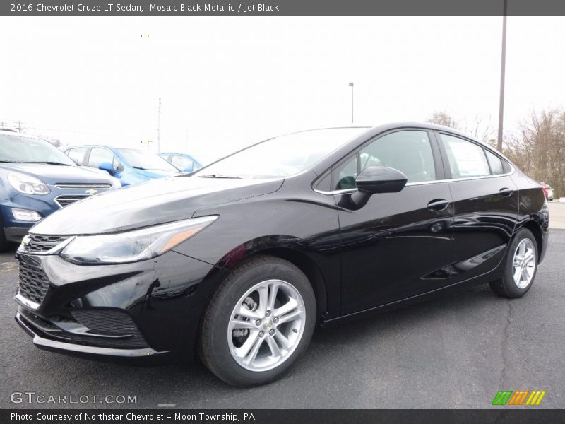 Mosaic Black Metallic / Jet Black 2016 Chevrolet Cruze LT Sedan