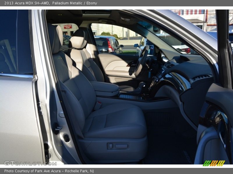 Palladium Metallic / Ebony 2013 Acura MDX SH-AWD