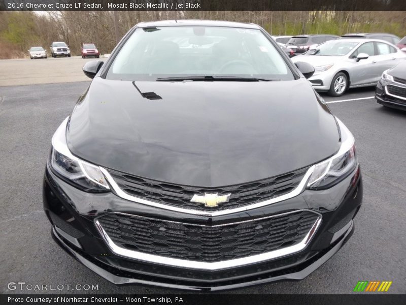 Mosaic Black Metallic / Jet Black 2016 Chevrolet Cruze LT Sedan