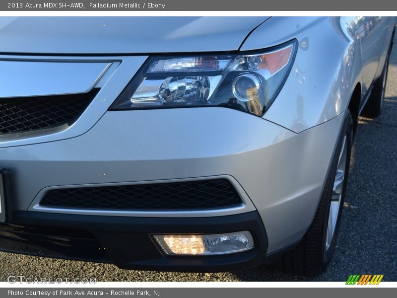Palladium Metallic / Ebony 2013 Acura MDX SH-AWD
