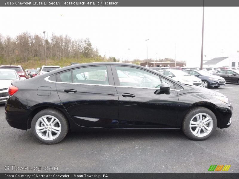 Mosaic Black Metallic / Jet Black 2016 Chevrolet Cruze LT Sedan
