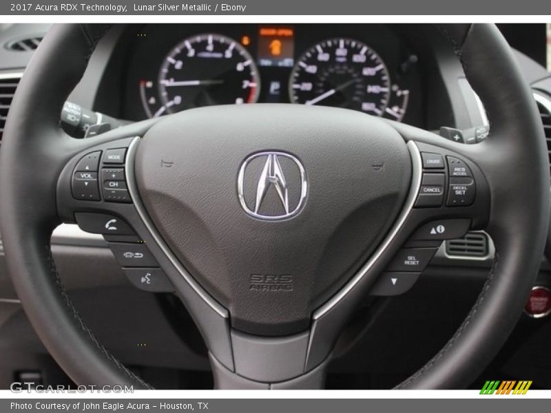 Lunar Silver Metallic / Ebony 2017 Acura RDX Technology