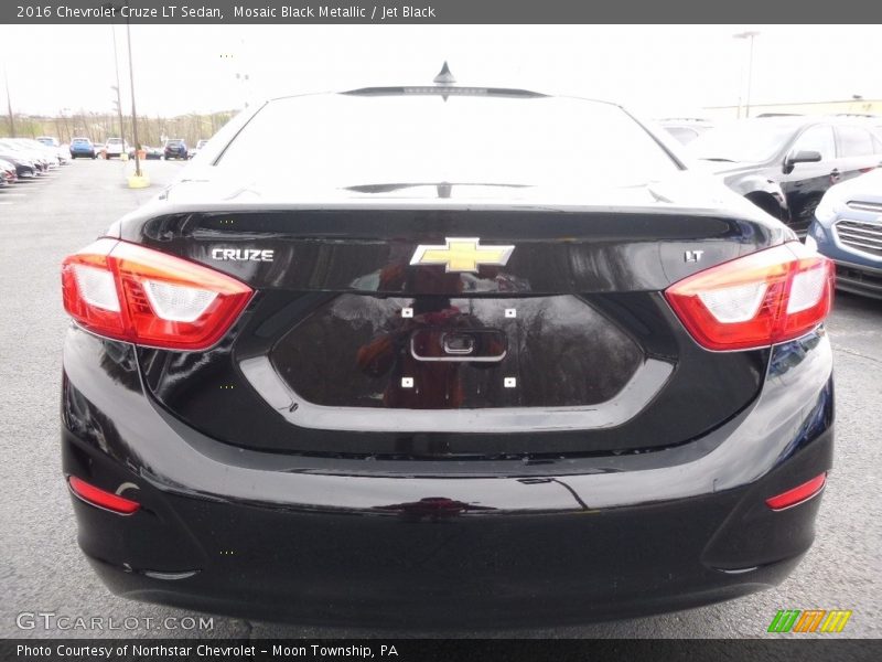 Mosaic Black Metallic / Jet Black 2016 Chevrolet Cruze LT Sedan