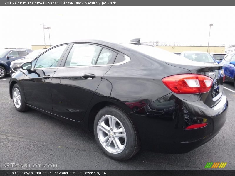 Mosaic Black Metallic / Jet Black 2016 Chevrolet Cruze LT Sedan