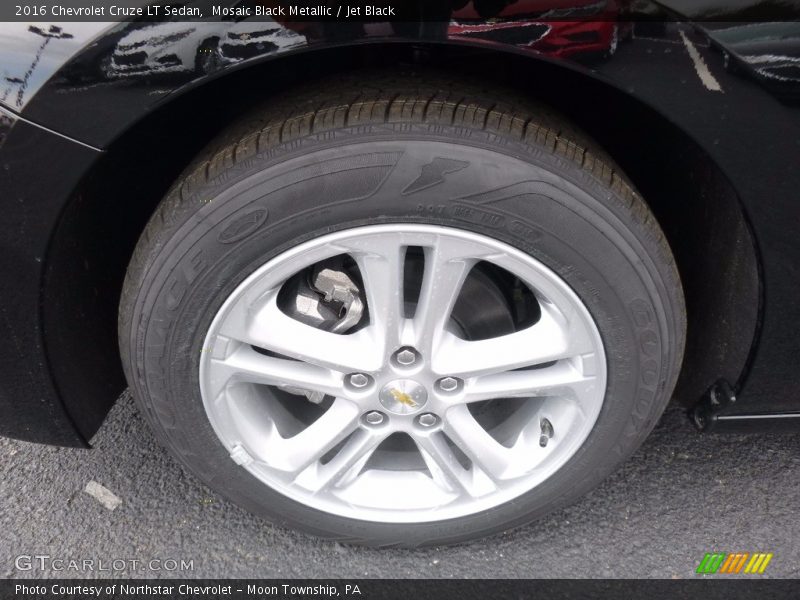 Mosaic Black Metallic / Jet Black 2016 Chevrolet Cruze LT Sedan